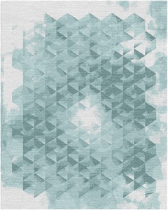 Accent Hand-Knotted Wool Persian Style Area Rug/<b>Carpet</b> with Abstract Pattern for Home Living Room Door <b>Outdoor</b> or Bedroom - Product Image 1