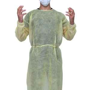 Robes de chirurgien et de médecin d'hôpital 2026, en tissu satiné, matière PPES, couleur et logo personnalisés, unisexe - Product Image 2