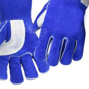 Guantes de Soldadura de Cuero, Guantes de Trabajo Resistentes al Calor para Seguridad Industrial, Diseño Duradero, Impermeables y Antideslizantes - Product Image 2