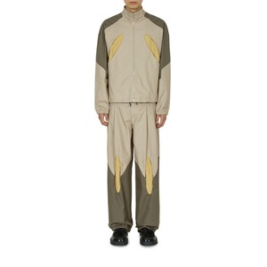 Automne hommes survêtements veste coupe-vent léger avec pantalon de jogging fermeture éclair complète deux pièces Gymwear Street Style - Product Image 1