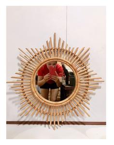 New Design Handmade Wall <b>Mirrors</b> Wooden Frame Rattan Inside Decorative <b>Mirrors</b> for Livingroom From Supplier 99 <b>Gold</b> Data - Product Image 5