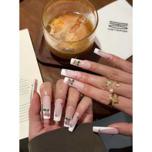 Breloque en strass couleur cerise - Product Image 4