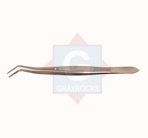 Pinzas Meriam, punta en ángulo, Manual, instrumentos quirúrgicos dentales de alta calidad, pinzas de algodón - Product Image 3