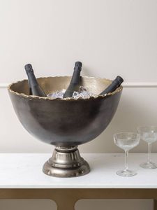 Antique Champagne Bowl & Ice Bucket Creative Quality Stainless Steel With <b>Deer</b> Handle Wine Bucket From Wholesale Suppliers - Product Image 6