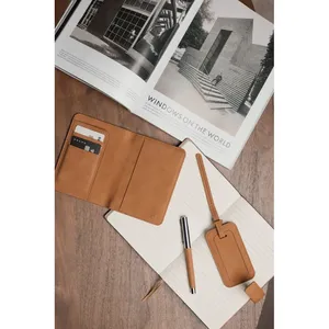 VINGA Bosler RCS Sustainable <b>Leather</b> <b>Key</b> <b>Chains</b> Elegant and Durable Luggage Labels - Product Image 3