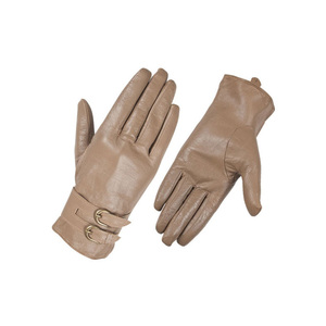 Gants d'hiver en cuir avec écran tactile pour textos Gants de conduite chauds en peau d'agneau pour les cadeaux de Noël - Product Image 6