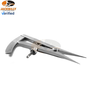 Calibrador Castroviejo 0-20mm Punta recta Manual de micromedición de acero inoxidable alemán Alta calidad Certificado CE Dental - Product Image 4