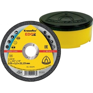 KLINGSPOR D125x1.2mm Discos de Corte Rectos INOX con Diámetro Interior de 22.23mm, Paquete de 25 - Product Image 1