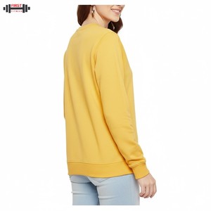 Concevez votre propre sweat-shirt d'hiver décontracté pour femme, respirant, streetwear, logo frontal personnalisable, polaire de haute qualité - Product Image 2