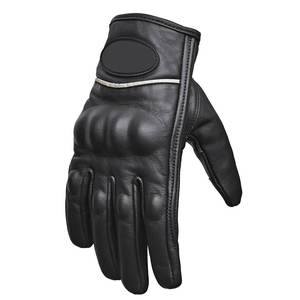 Pas cher prix en cuir véritable hommes gants de moto pour l'équitation 2023 dernier style gants de moto avec Logo personnalisé - Product Image 4
