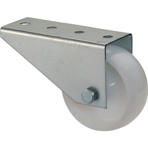 Ruedas de 80 mm con Capacidad de Carga de 50 kg, Ruedas de Plástico para Muebles con Placa de Montaje, Rueda para Soporte de Puerta para Muebles - Product Image 3