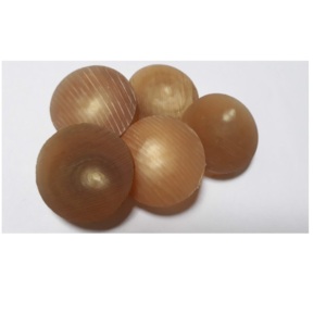 Boutons en corne naturelle véritable bouton en corne de buffle Accessoires de vêtement et de traitement bouton en corne de buffle - Product Image 1