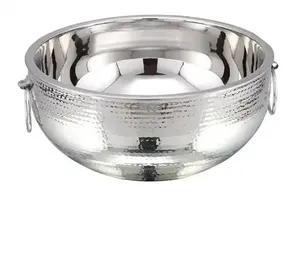 Copa para Champán en Diseño Personalizado Premium de Metal, Enfriador de Cerveza para 4 Botellas, Copa para Vino y Champán de Acero Inoxidable - Product Image 6