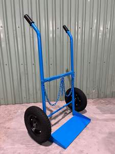 VIETSUN Heavy Duty Oxy <b>Trolley</b> Cart High Quality <b>Metal</b> <b>with</b> Powder Coating Made in Vietnam Double Durable Hand Cart - Product Image 2