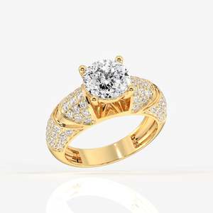 Anillos de Oro de 14k con Diamantes Cultivados en Laboratorio con Corte Portugués - Product Image 2