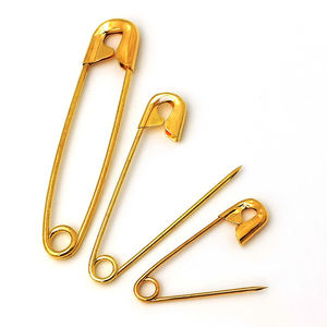 Prym อุปกรณ์เย็บผ้า27/38/50มม. เข็มกลัดสีทองคละสี - Product Image 3