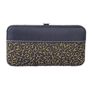 Kit de manucure Myrva 12 pièces en acier inoxydable, style classique, pour adultes, avec étui - Product Image 4