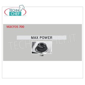 Cuisinière à gaz 4 brûleurs sur meuble ouvert, 28,00 kW - Product Image 2