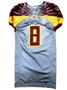 Maillot de football américain unisexe respirant à design gratuit, taille plus pour adultes - Product Image 2