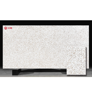 หินควอตซ์เทียมคุณภาพสูงตัดตามขนาดประกายแวววาวสุดๆโมเดลควอตซ์ G90การรับประกัน5 + ปีสำหรับออฟฟิศสมัยใหม่ - Product Image 2