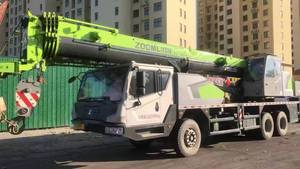 رافعة شاحنة صينية متحركة هيدروليكية متينة بقوة 60 طن رافعة شاحنة مستعملة - Product Image 2