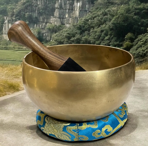Instrument de chant himalayen authentique, yoga, méditation, sonothérapie, équilibre spirituel, longue résonance, poli, écologique, fait à la main - Product Image 5