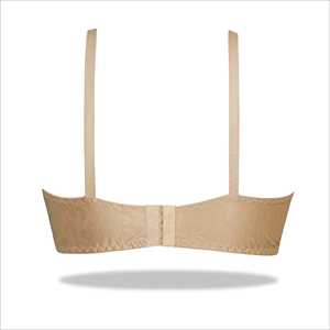 Sujetador de nailon con estampado floral negro para uso diario, cómodo y elegante, categoría de producto - Product Image 4