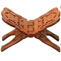 Support en bois pour livres religieux (Coran, Bible, Geeta) - Support de lecture en bois Rahel
