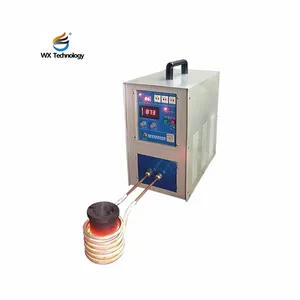 High Frequency 2KG Induction Gold Furnace For Copper Aluminum