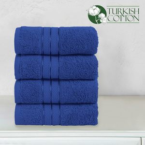 100% ensembles d'essuie-mains en coton turc Logo personnalisé draps de bain doux super épais et absorbants respectueux de l'environnement - Product Image 3