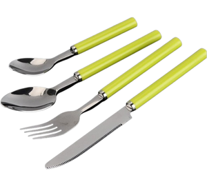 Juego de seis cucharas con acabado plateado Cubiertos de metal Mango de diseñador Juegos de cubiertos decorativos Cucharas y tenedores de cena más vendidos - Product Image 5