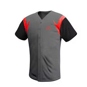 Uniforme de béisbol de secado rápido para hombre, gran oferta, diseño ajustado, ropa de equipo personalizable, conjunto de ropa deportiva transpirable - Product Image 3