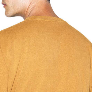 T-shirt pour homme en coton 100% de haute qualité, manches courtes, service OEM, conception de logo personnalisé, respirant, écologique, décontracté pour l'été - Product Image 4