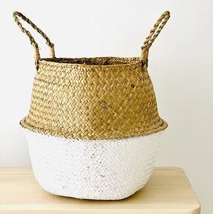 Cesta tejida a mano para el vientre de algas marinas, cestas de mano, artesanía barata, hecha en Vietnam, venta al por mayor, listo para la exportación - Product Image 2