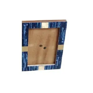 100% 木制和树脂相框用于餐桌装饰定制尺寸和形状相框相册配件低成本