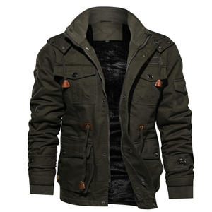Chaqueta de hombre con logotipo personalizado de alta calidad, chaquetas de lana cálidas para hombre, chaqueta de motocicleta a prueba de viento para exteriores para hombre - Product Image 5
