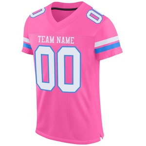 Vente en gros maillot de football américain pour hommes femmes jeunes nom d'équipe personnalisable numéro court grande taille pour coutures personnalisées - Product Image 3