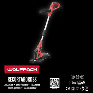 Recortabordes 550 Watt. Larghezza di taglio 0/30 cm. Filo 0/1,6 mm. x 6 Metri. Asta Telescopica - Product Image 6