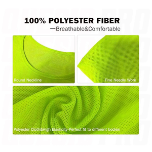 Manufacture Green Sleeveless <b>Training</b> <b>Bibs</b> Vest Quick Dry Mesh Sports Jersey Team Practice Gear Storage Bag Soccer <b>Training</b> <b>Bibs</b> - Product Image 5