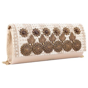 Bolso de mano elegante para mujer 6721 - Dorado - Product Image 1