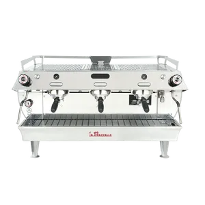 Máquina de Espresso Comercial Semiautomática de Acero Inoxidable GB5 S Eléctrica, Económica y de Calidad (Enchufe EU/US para Hotel/Exterior) - Product Image 2