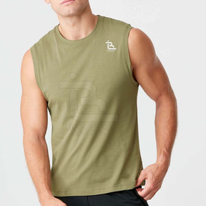 Pakistán Fabricantes Nuevo diseño Hombres Camiseta sin mangas Mejor calidad Diseño Algodón Hombres Camiseta - Product Image 1