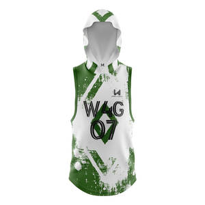 Conjunto de Uniforme de Fútbol Americano Personalizado con la Bandera Estadounidense, 7 contra 7, Pantalones Cortos, 100% Poliéster, Transpirable, Absorbe la Humedad, Talla Grande, OEM Frontal - Product Image 2