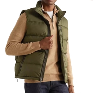 Blouson matelassé sans manches de haute qualité, nouvelle collection, col montant, coupe ajustée, couleur personnalisable, best-seller - Product Image 2