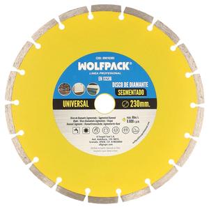 Disco Diamante 230 mm. General Obra Segmentato Sinterizado - Product Image 1