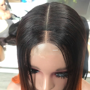 LINU para Peluca de Encaje Frontal Vietnamita Virgen, Doble Trama, 250% de Densidad, Base de Encaje HD Transparente, Larga, Marrón Miel Arcoíris - Product Image 6