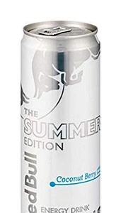Pour Red Bull Summer Edition Boisson énergisante aux baies de noix de coco Faible en gras 12 oz (24-Pack) Édition noix de coco - Product Image 6