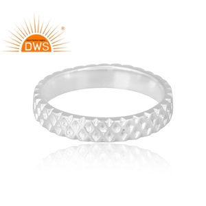 Best Selling 925 <b>Silver</b> Band <b>Ring</b> Custom Design Jewelry For Women Gift For Her - Product Image 4
