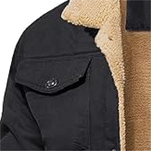 2025 High Quality Vintage <b>Jacket</b> <b>for</b> <b>Men</b> 100% Cotton Stylish Custom Design with Front Embroidery Logo - Product Image 2