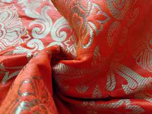 100% Brocade Silk Fabrics Ideal for Use in Religious Clothing and for Home Decoration Suitable for Resale - Product Image 5